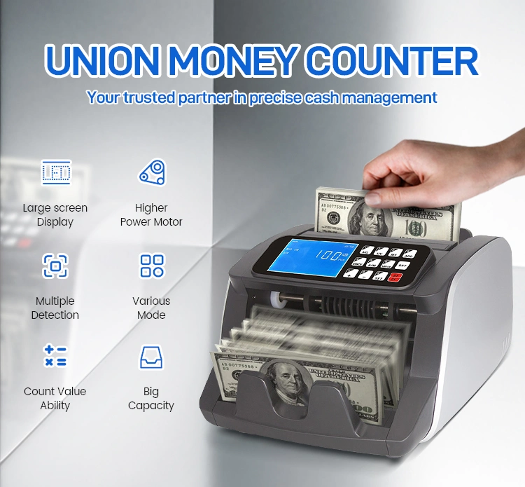 Union C15 Mini Money Currency Counting Machine Money Counter Portable Handy Bill Counter